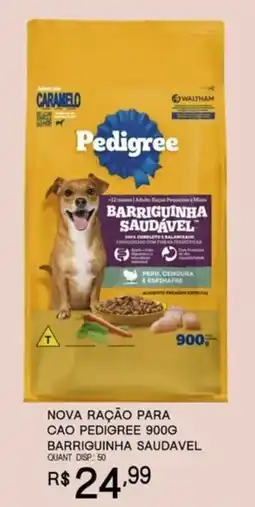 Bistek Supermercados Nova ração para cão pedigree barriguinha saudável oferta