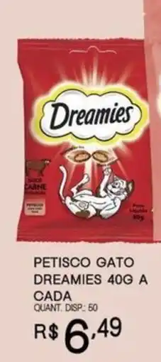 Bistek Supermercados Petisco gato dreamies oferta