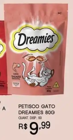 Bistek Supermercados Petisco Gato Dreamies oferta