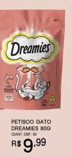 Bistek Supermercados Petisco gato dreamies oferta