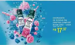 Bistek Supermercados Odorizante de roupas em cristais comfort boom oferta