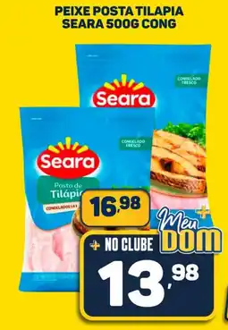 Dom Atacadista Peixe posta tilapia oferta