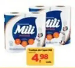 Nordestão Toalhas de Papel Mili oferta