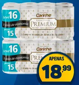 Dom Atacadista Papel higienico carinhe premium oferta