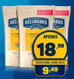 Dom Atacadista Maionese hellmann's oferta