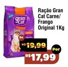 Royal Supermercados Ração Gran Cat Carne/ Frango Original oferta