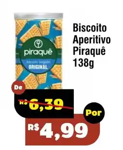Royal Supermercados Biscoito Aperitivo Piraquê oferta