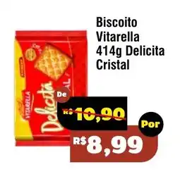 Royal Supermercados Biscoito vitarella 414g delicita cristal oferta
