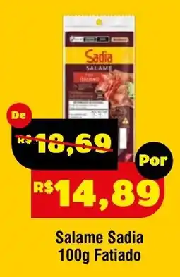Royal Supermercados Salame sadia oferta
