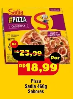 Royal Supermercados Pizza sadia 460g sabores oferta