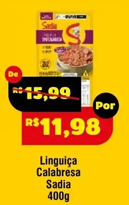 Royal Supermercados Linguiça calabresa sadia oferta