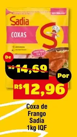 Royal Supermercados Coxa de Frango Sadia oferta