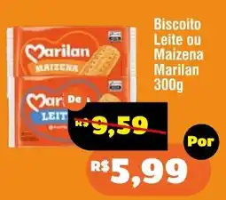 Royal Supermercados Biscoito Leite ou Maizena Marilan oferta