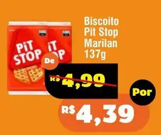 Royal Supermercados Biscoito Pit Stop Marilan oferta