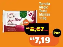 Royal Supermercados Torrada magic toast marilan oferta
