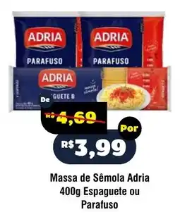 Royal Supermercados Massa de Sêmola Adria oferta