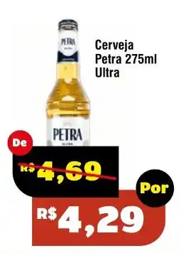Royal Supermercados Cerveja Petra 275ml Ultra oferta