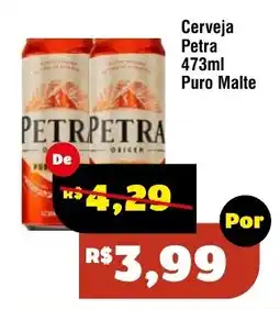 Royal Supermercados Cerveja Petra Puro Malte oferta
