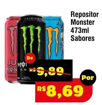 Royal Supermercados Repositor monster oferta