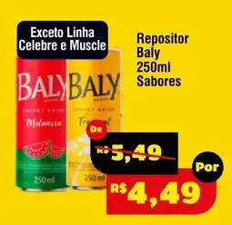 Royal Supermercados Repositor Baly 250ml Sabores oferta