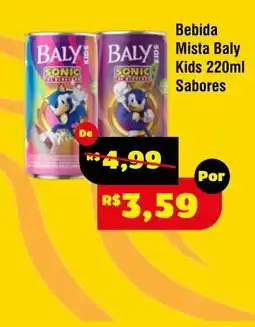 Royal Supermercados Bebida Mista Baly Kids Sabores oferta