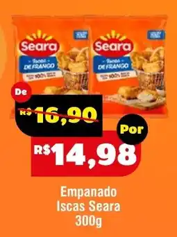 Royal Supermercados Empanado iscas seara oferta