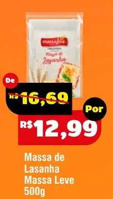 Royal Supermercados Massa de Lasanha Massa Leve oferta