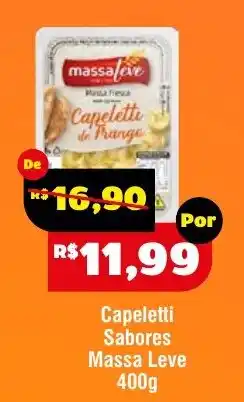 Royal Supermercados Capeletti Sabores Massa Leve oferta