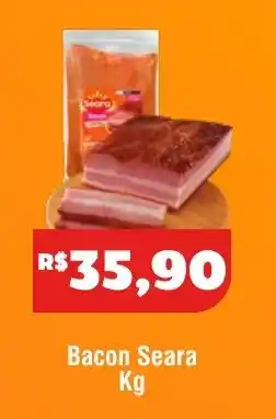 Royal Supermercados Bacon Seara oferta