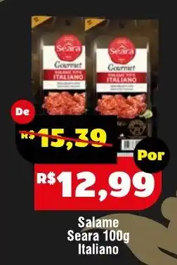 Royal Supermercados Salame Seara 100g Italiano oferta