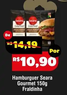 Royal Supermercados Hamburger Seara Gourmet Fraldinha oferta