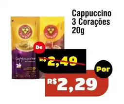 Royal Supermercados Cappuccino 3 Corações oferta