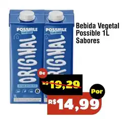 Royal Supermercados Bebida Vegetal Possible 1L Sabores oferta