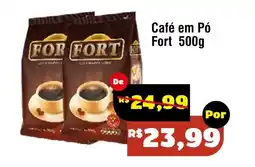 Royal Supermercados Café em Pó Fort oferta