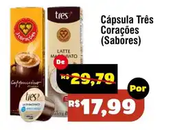 Royal Supermercados Cápsula Três Corações (Sabores) oferta