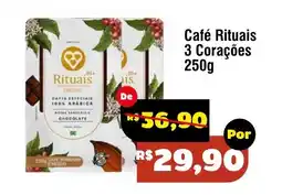 Royal Supermercados Café rituais 3 corações oferta