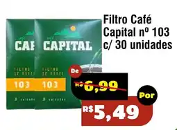 Royal Supermercados Filtro Café Capital nº 103 oferta