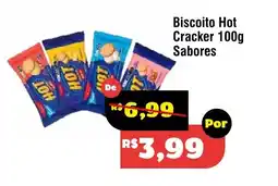 Royal Supermercados Biscoito Hot Cracker 100g Sabores oferta