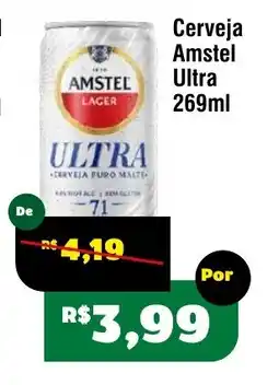 Royal Supermercados Cerveja Amstel Ultra oferta