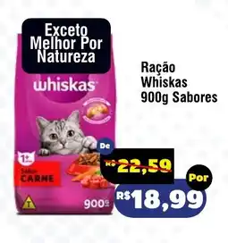 Royal Supermercados Ração Whiskas Sabores oferta