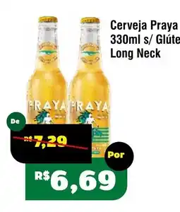Royal Supermercados Cerveja Praya Long Neck oferta
