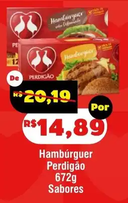 Royal Supermercados Hambúrguer Perdigão oferta