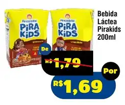 Royal Supermercados Bebida Láctea Pirakids oferta