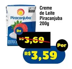 Royal Supermercados Creme de Leite Piracanjuba oferta
