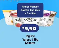 Royal Supermercados Iogurte Yorgus 130g Sabores oferta