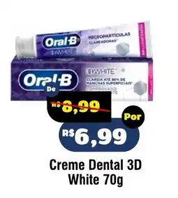 Royal Supermercados Creme Dental 3D White oferta