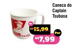 Royal Supermercados Caneca do Captain Tsubasa oferta