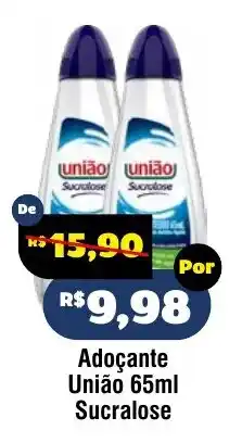 Royal Supermercados Adoçante União 65ml Sucralose oferta