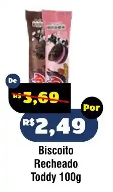 Royal Supermercados Biscoito Recheado Toddy oferta
