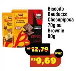 Royal Supermercados Biscoito Bauducco Chocopipoca ou Brownie oferta